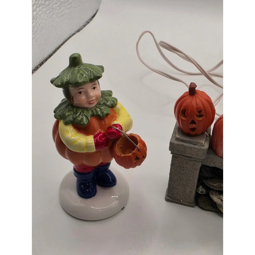 Dept 56 Snow Village Lighting The Jack-O-Lanterns Halloween 3pc Set 56.55117